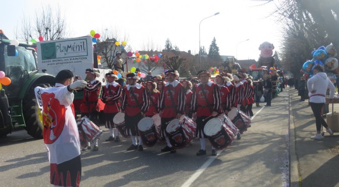 Nusplinger Fanfaren bereichern den „Le Carnaval de Vittel“