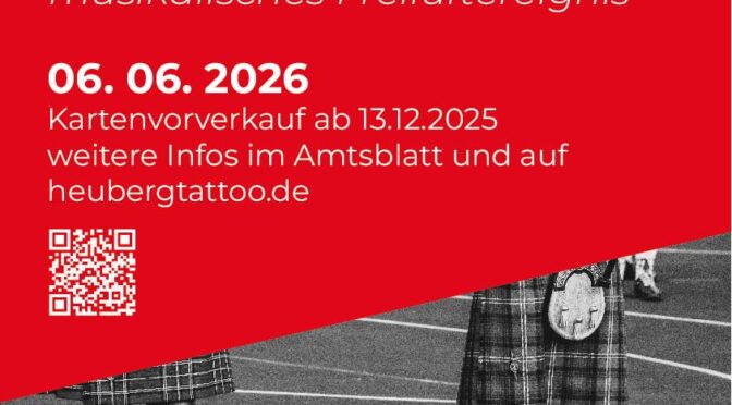 Kartenvorverkauf Heuberg-Tattoo 2026